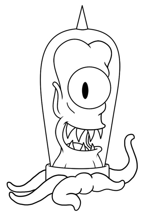 Alien Head Drawing At Getdrawings Free Download