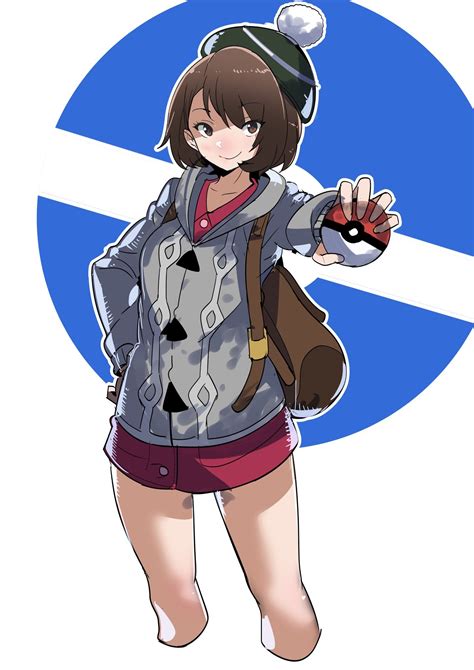 Galar Trainer Girl Entrenador Pokemon Pokemon Escudo