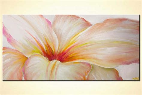 Painting For Sale White Flower Modern Contemporary