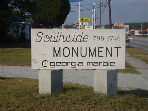 Southside Monument Sign Southside Memorials