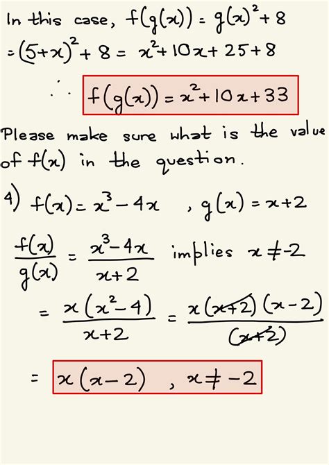 [solved] 3 given the functions f x x 8 and g x 5 x