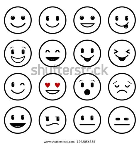 Emoji Icons Vector