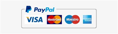 Credit Card Accepted Png Svg Black And White Png Logo Paypal 2018