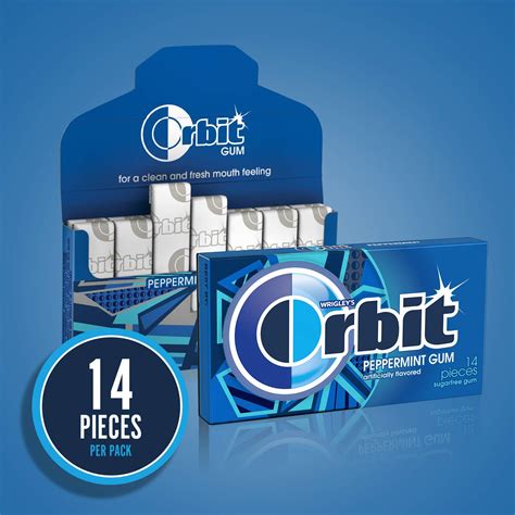 Orbit Peppermint Gum 12 Packs Only 595 Freebie Depot