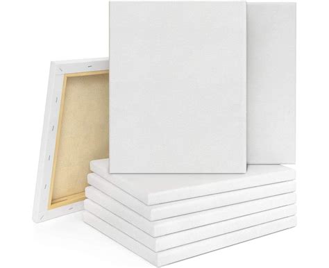 Artist Blank Stretched Canvas Canvases Art Large White Wood Range Oil