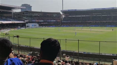 View From G Lower 1 Stand Of M Chinnaswamy Stadium Youtube