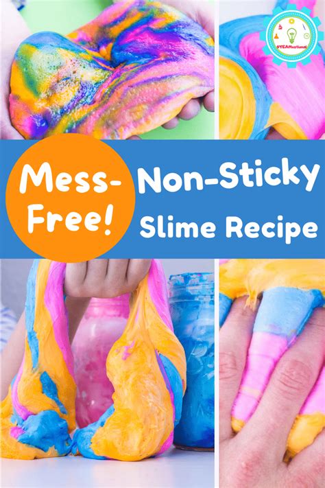 The Only Non Sticky Slime Recipe For Kids That Works
