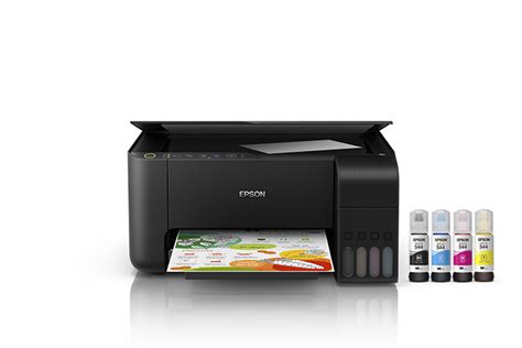 It shows us how to connect the printer to a wireless router. Impresora Multifuncional Epson EcoTank L3150 | Inyección ...