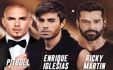 Iglesias Ricky Martin Pitbull Unite For Tour Fijilive