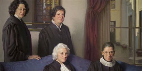 The Women Of The Supreme Court Now Have The Badass Portrait They Deserve Huffpost