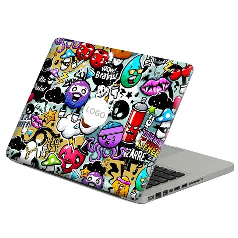 Graffiti Cartoon Features Laptop Decal Sticker Skin For Macbook Air Pro