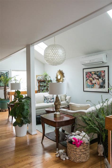 Vibrant Mid Century Glam Living Room Refresh The Design