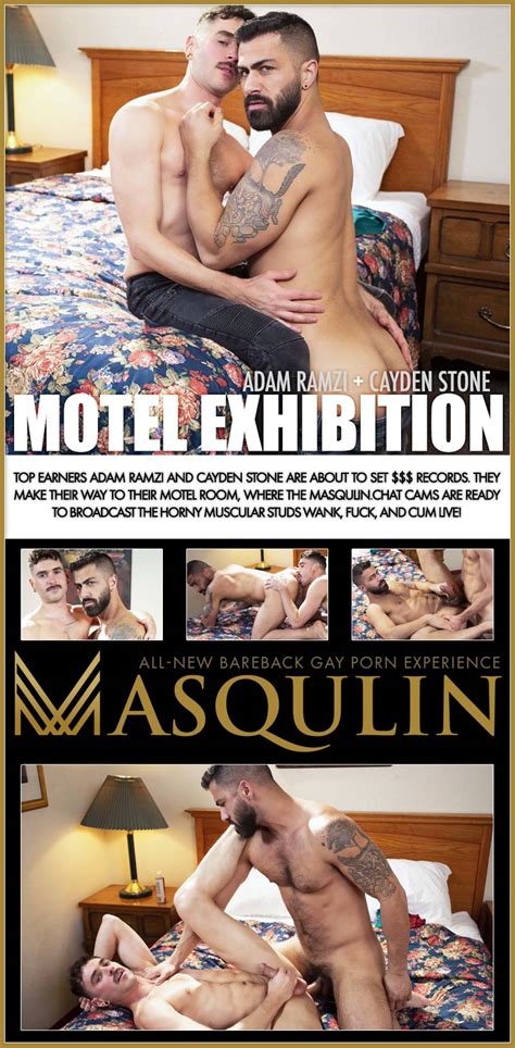 Masqulin Adam Ramzi And Cayden Stone Flip Flop Fuck In Motel Exhibition Part Waybig