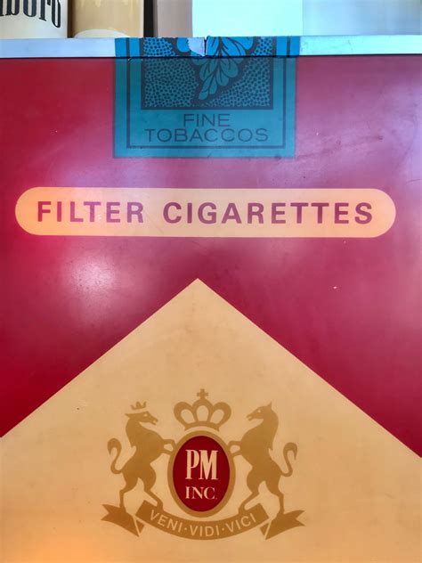 massive vintage marlboro light up cigarette pack at 1stdibs
