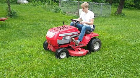 Lawn Chief Riding Mower Youtube