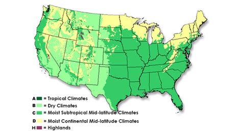 Climate Map Of The United States Maps Model Online