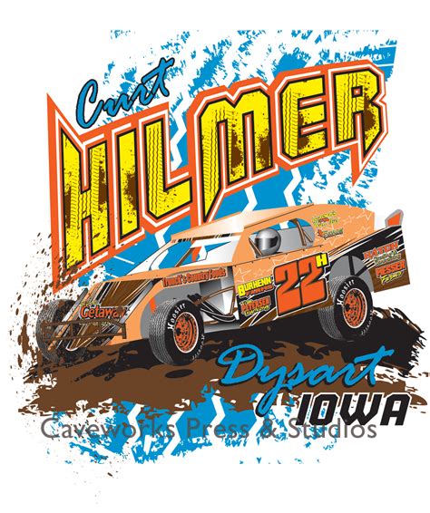 We will design tshirt artwork from 1 to many colors. Race my way: Racing T-Shirt Designs