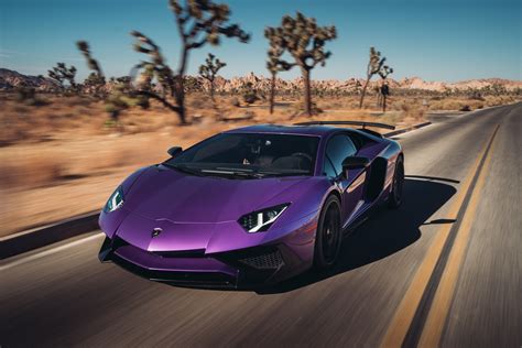 Purple Lamborghini Wallpaper