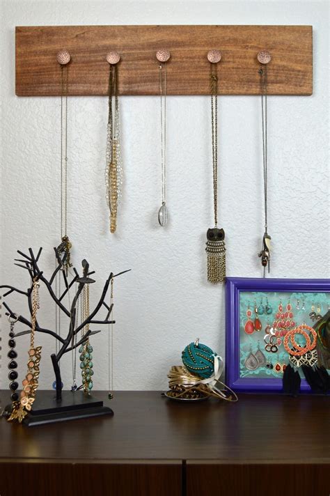 Knobbed Wooden Jewelry Hanger · How To Make A Jewelry Hanger · Home
