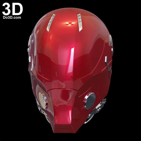 Red Hood Arkham Knight Classic Helmet 3d Printable Model 2092 Do3d