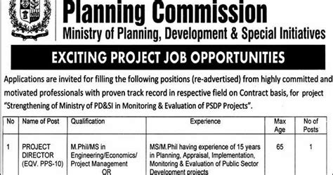 Ministry Of Planning And Development And Special Initiatives Planning