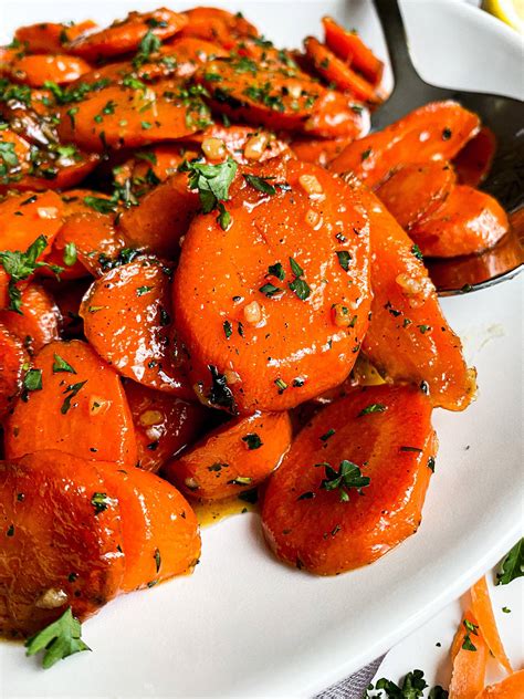 EASY Glazed Stovetop Carrots Recipe Be Greedy Eats Where Food Meets