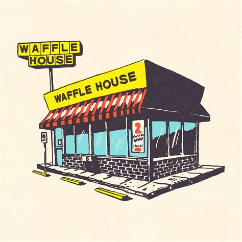 Waffle House Rillustration