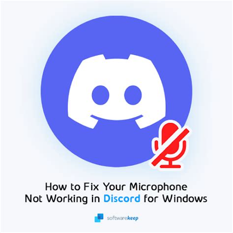 Discord Mic Not Working How To Fix It Softwarekeep