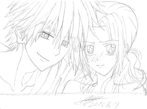 Maid Sama Anime Coloring Pages