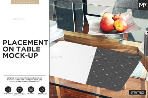 placemat   table mock   moccago graphicriver