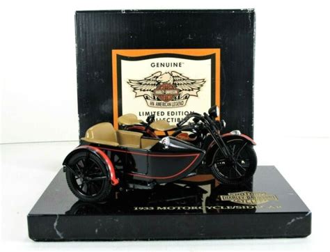 Harley Davidson Ultra Edition 1933 Motorcycle Sidecar Bank Diecast 2506
