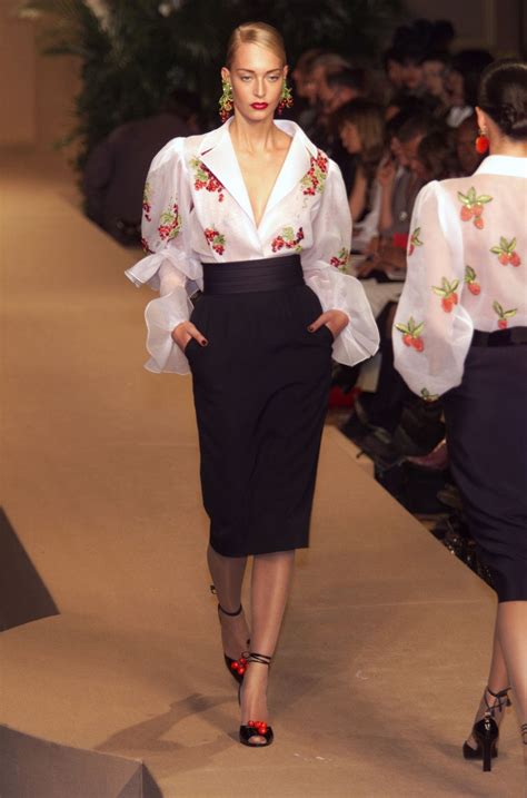 Yves Saint Laurent At Couture Spring 2001 Fashion Saint Laurent