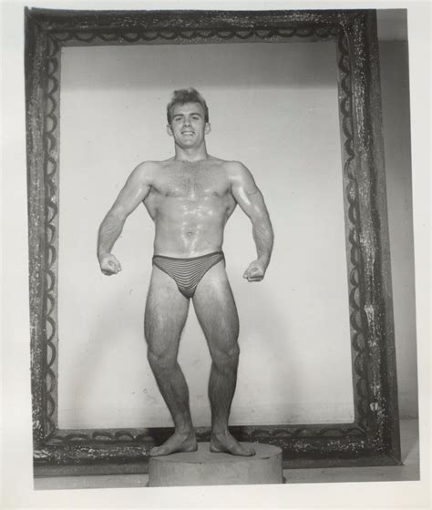 Male Models Vintage Beefcake Jerry Sullivan Photographed By The Athletic Model Guild