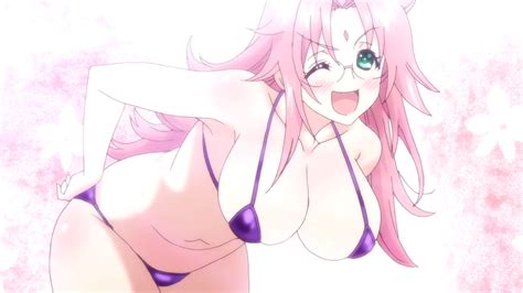 Arahabaki Nonko Yuragisou No Yuuna San Animated Animated  10s 1girl Bikini Bouncing