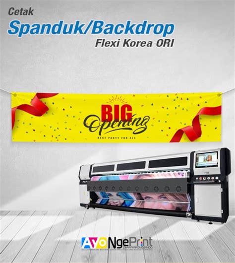 Cetak Spanduk Baliho Flexi Banner Digital Printing Di Jiken Blora