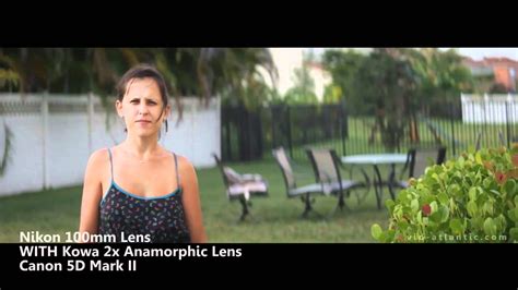Anamorphic Lens Shots Before And After Youtube
