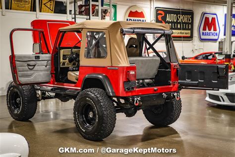Lifted 1990 Jeep Wrangler Yj Looks Pretty Yet Cheap In 350ci V8