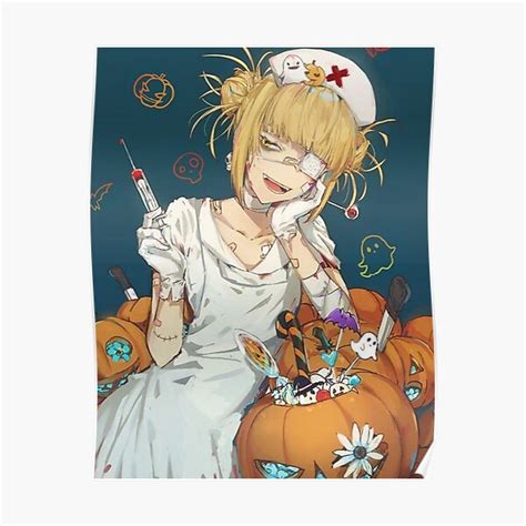 Nurse Girl Himiko Toga Poster For Sale By Walterkelley Redbubble