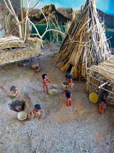 Diorama Of A Mojave Indian Village Mike Fitzpatrick Flickr