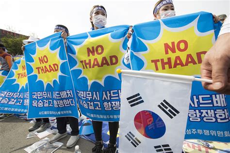 South Korean Opposition Party Takes Stand Against Thaad Time