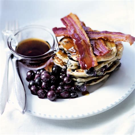 American Blueberry Pancakes Brunch Recipes Woman Home