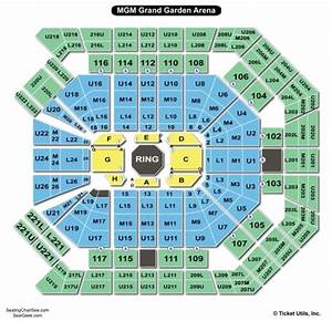 Mgm Grand Garden Arena Seating Chart Seating Charts Tickets