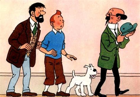 Tintin Milou Haddock Et Tournesol Wire Fox Terrier Fox Terriers Comic Art Comic Books