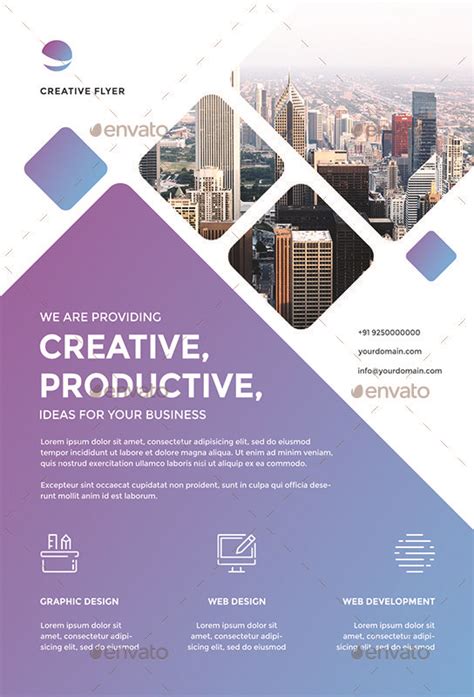 Corporate Flyers Preview Graphicriver Corporate Flyer Company