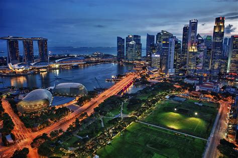 Futuristic City How The Singapore Skyline Changed Over The Past Decade