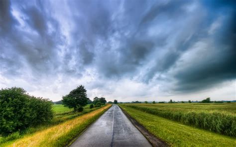 Road To Rain Hd Wallpaper Background Image 2560x1600