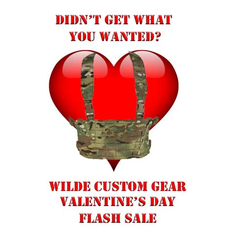 Valentines Day Sale At Wilde Custom Gear Jerking The Trigger