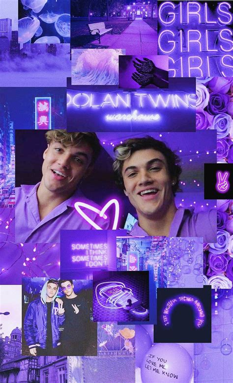 Dolan Twins Wallpaper Purple Cute Wallpaper Backgrounds Aesthetic