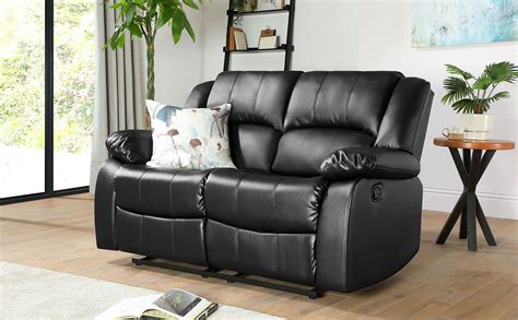 The result is an exciting innovation of contemporary soft. Dakota Black Leather 2 Seater Recliner Sofa | Furniture Choice