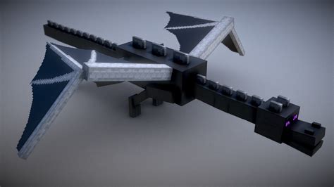 Minecraft Papercraft Ender Dragon